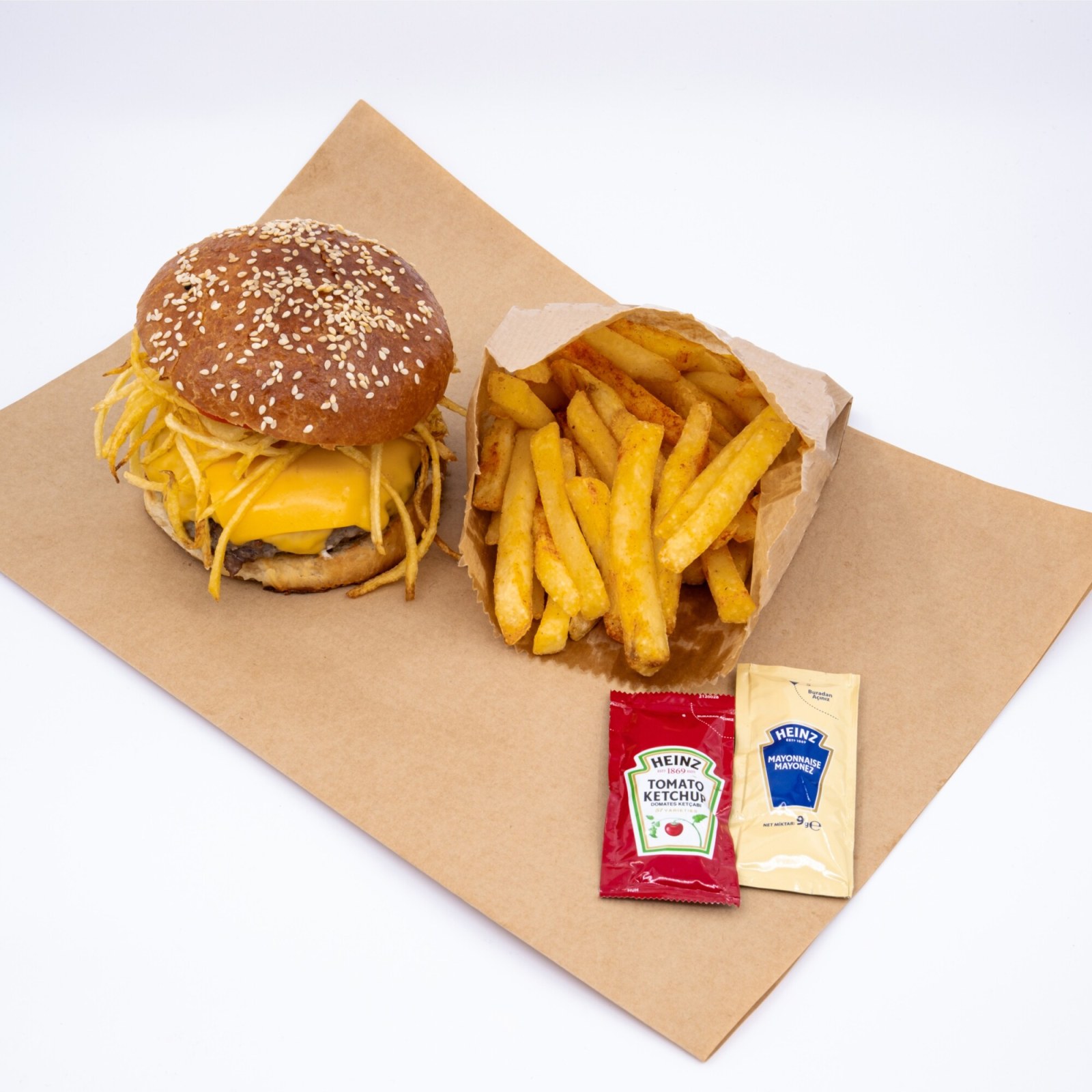 Mushroom And Cheese Burger