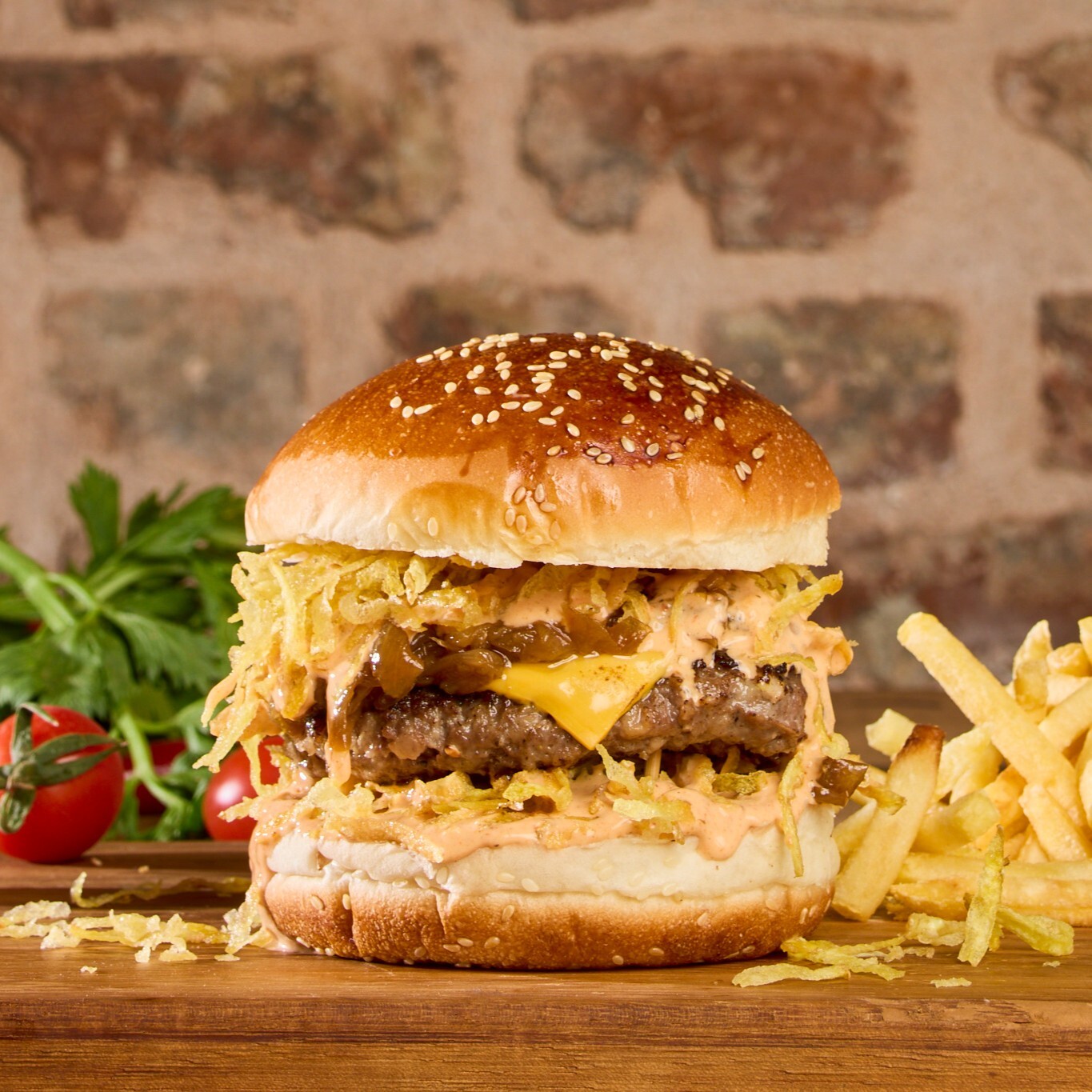 Moon Burger: (130 Gr)