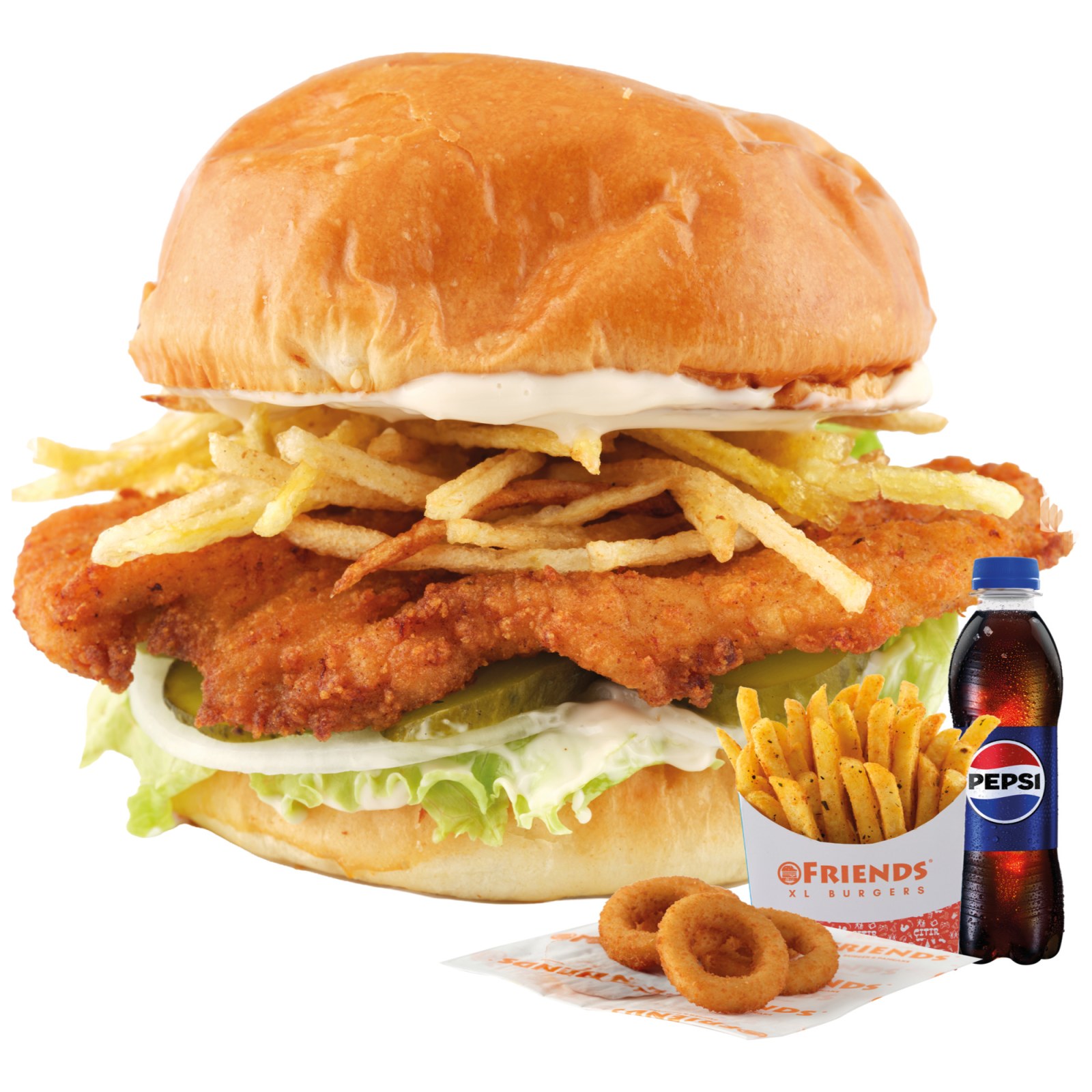 Gurme Tavuk Burger Menü
