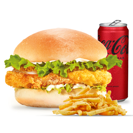 Gurme Tavuk Burger Menü