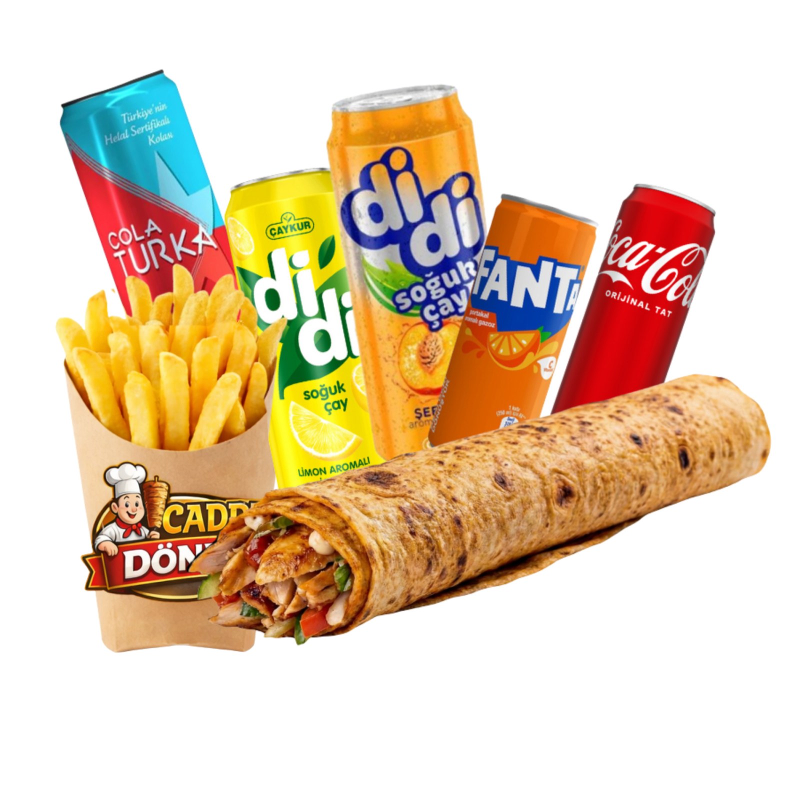 Avantajlı Tavuk Döner Menü Xlarge