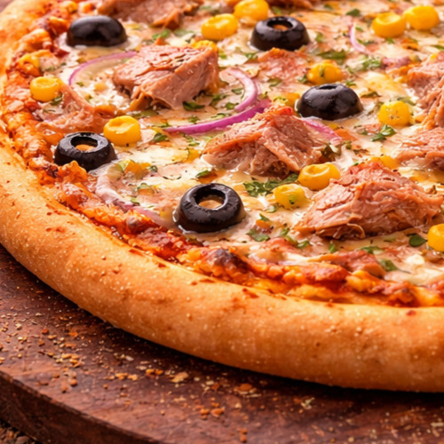 Ton Balıklı Pizza (Büyük Boy)
