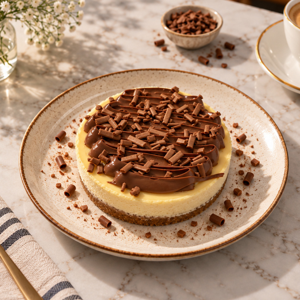 Mono Cheesecake (Belçika Çikolatalı)