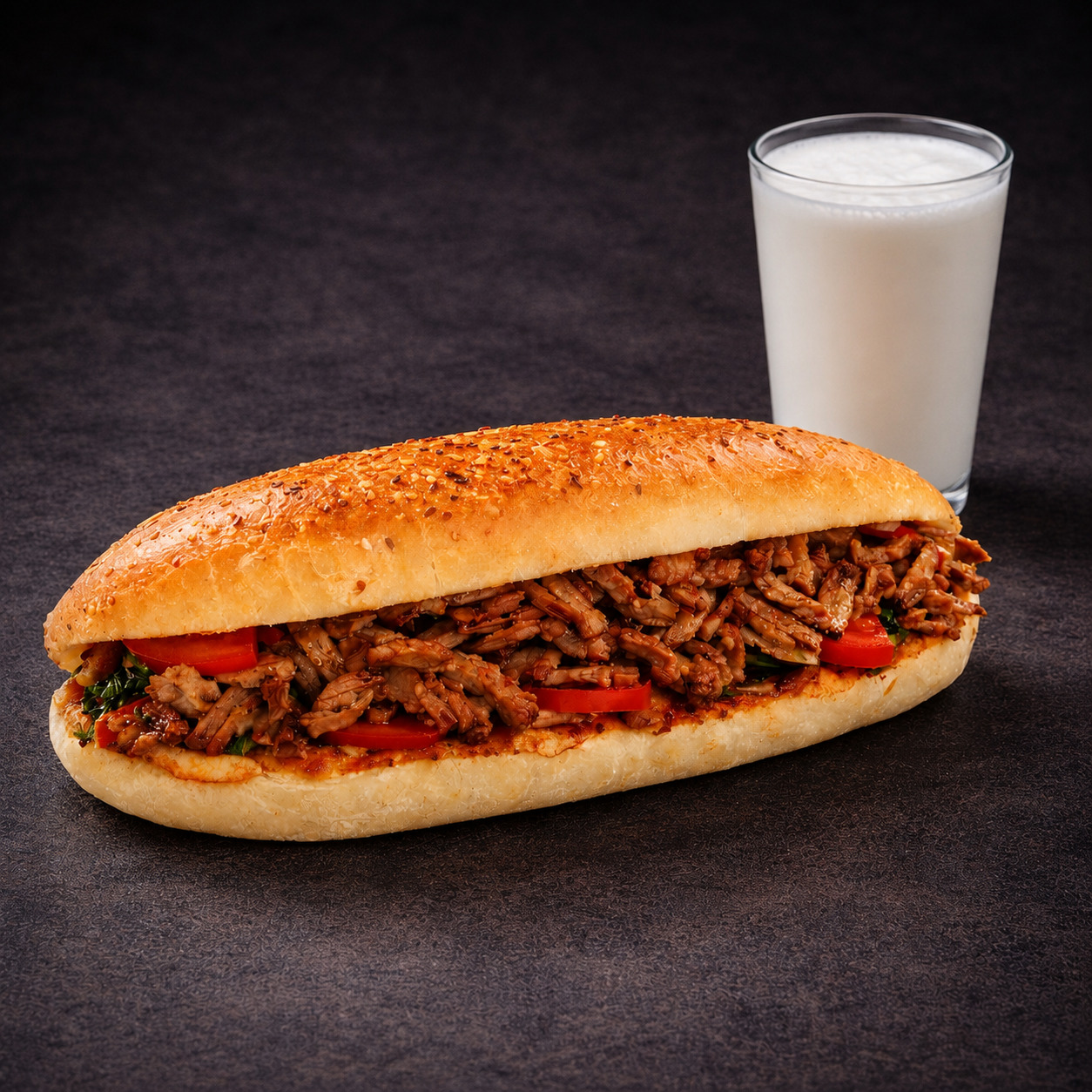 Ekmek Arası Et Döner Menü (120 gr.)