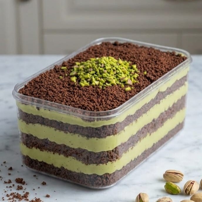 Kase Yaş Pasta (Fıstıklı)