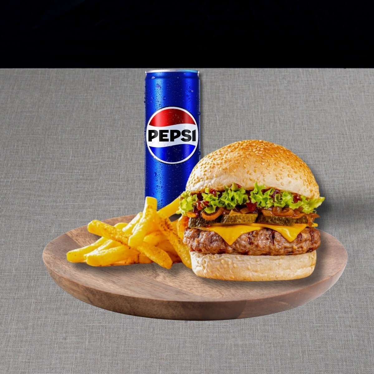 Cheeseburger Menü