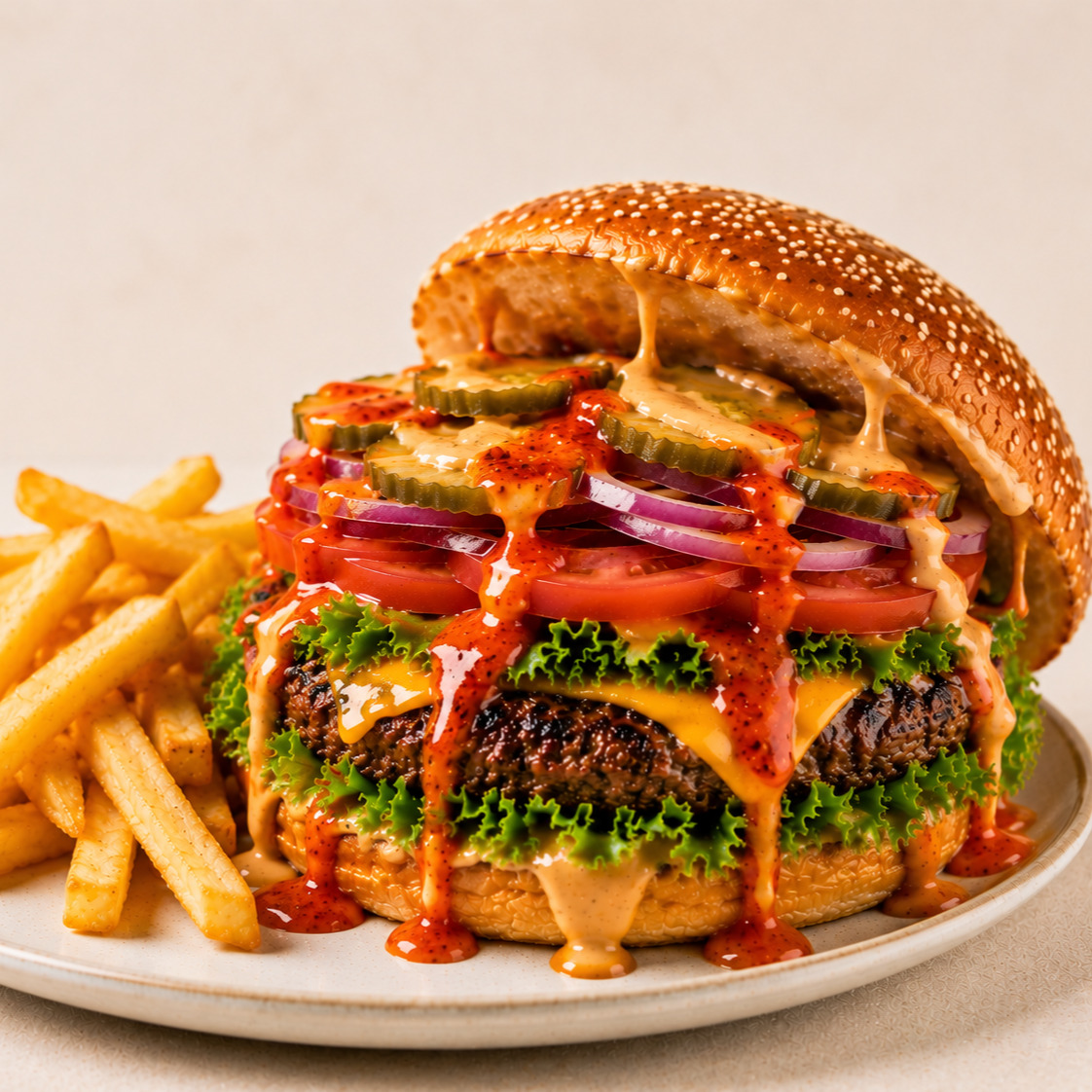 Acılı Burger