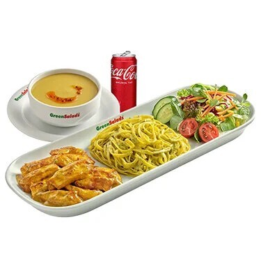 Cafe De Paris + Kutu İçecek + Çorba