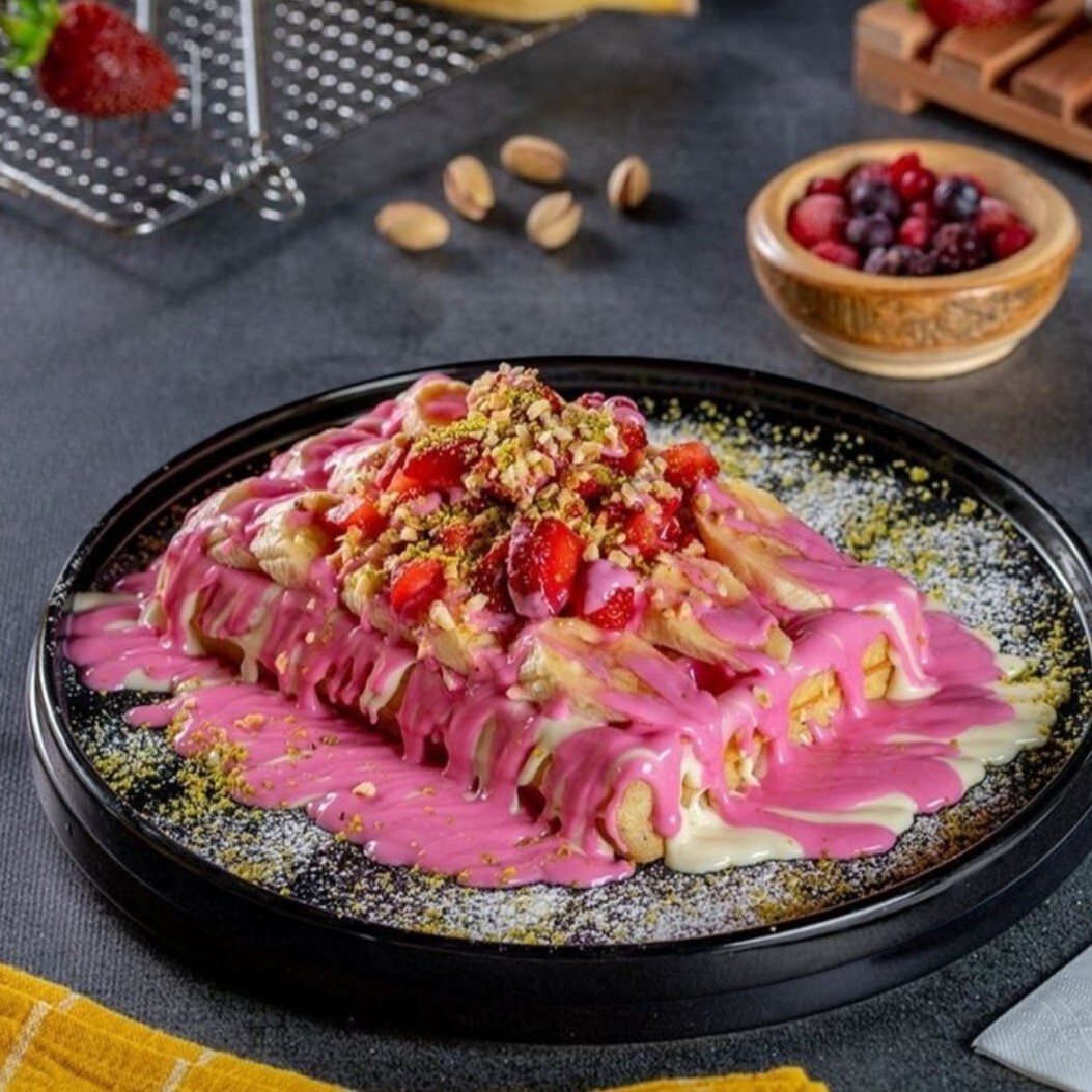 Framboise Waffle