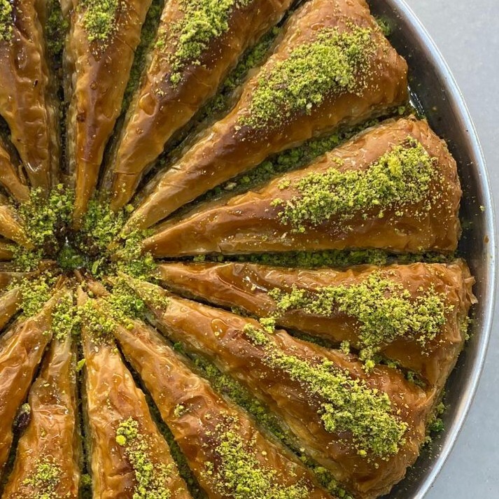 Fıstıklı Havuç Dilimi Baklava (500 g)