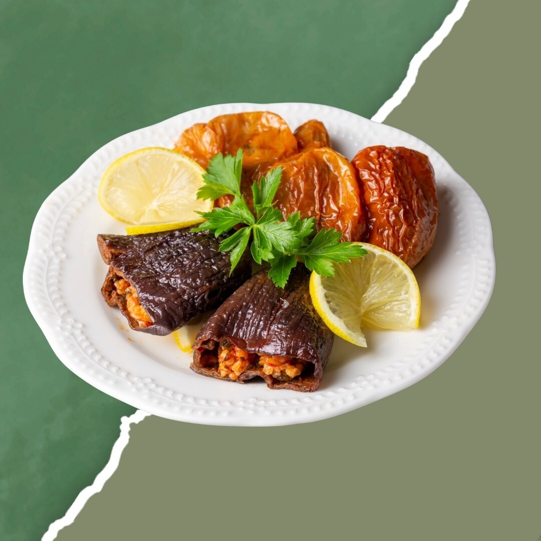 Kuru Patlıcan Dolması