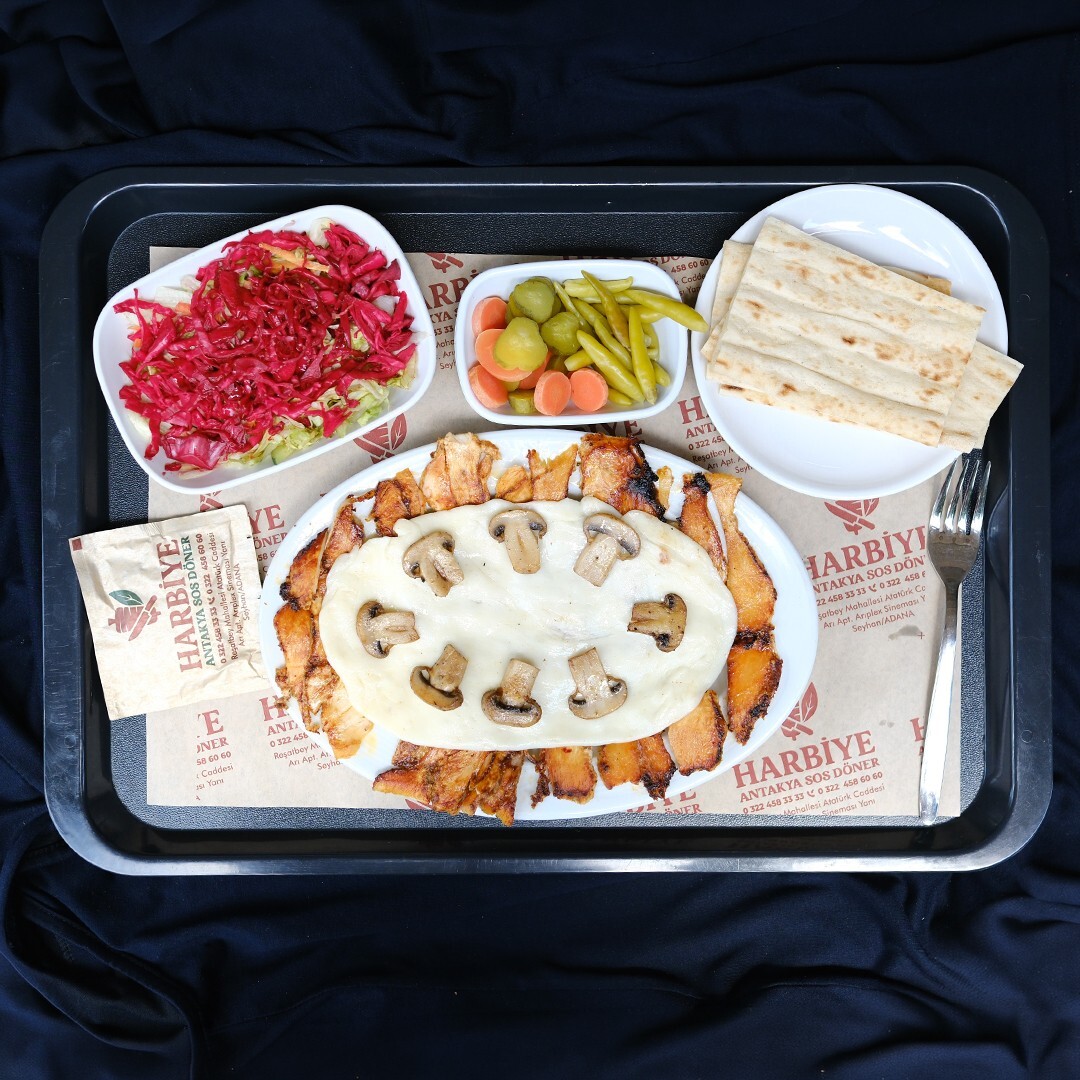 Tavuk Servis (Kaşarlı-Mantarlı)