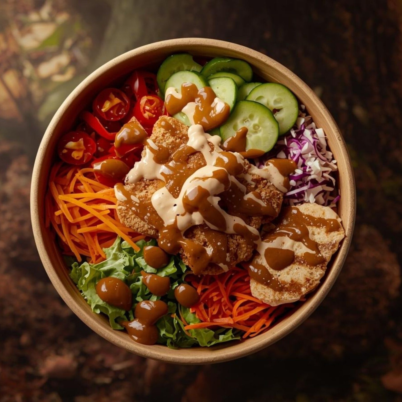 Trüflü Tavuk Katsu Bowl