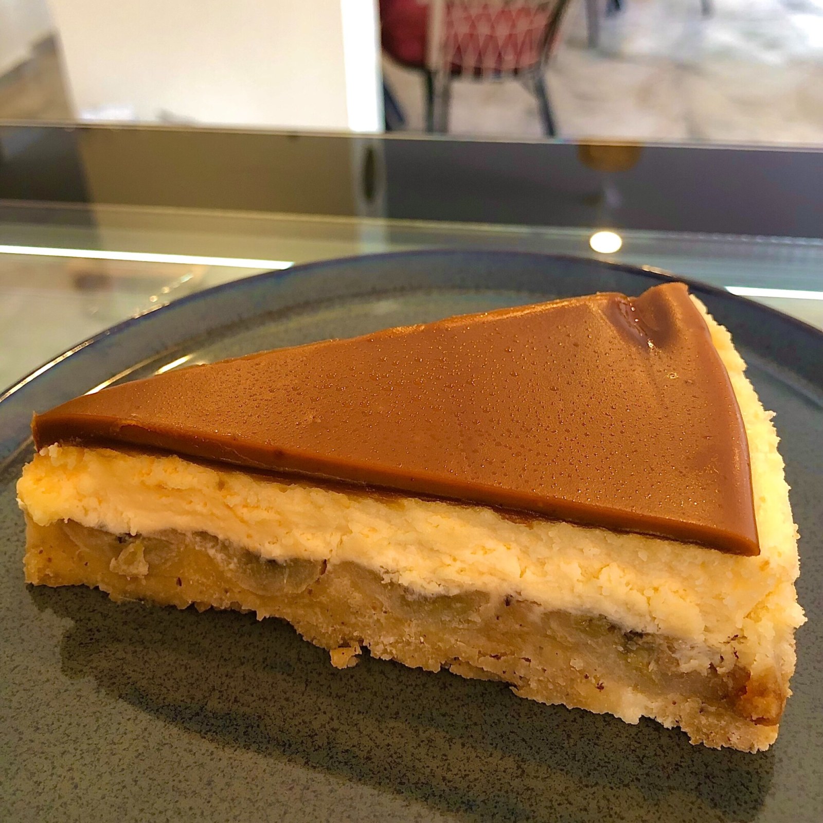 Karamelli Muzlu Cheesecake