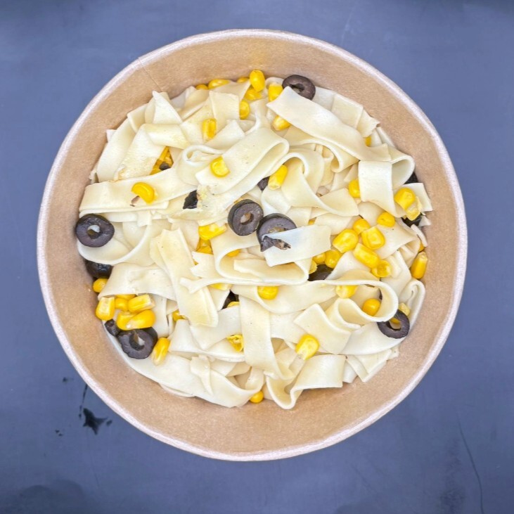 Mısırlı Zeytinli Fettuccine