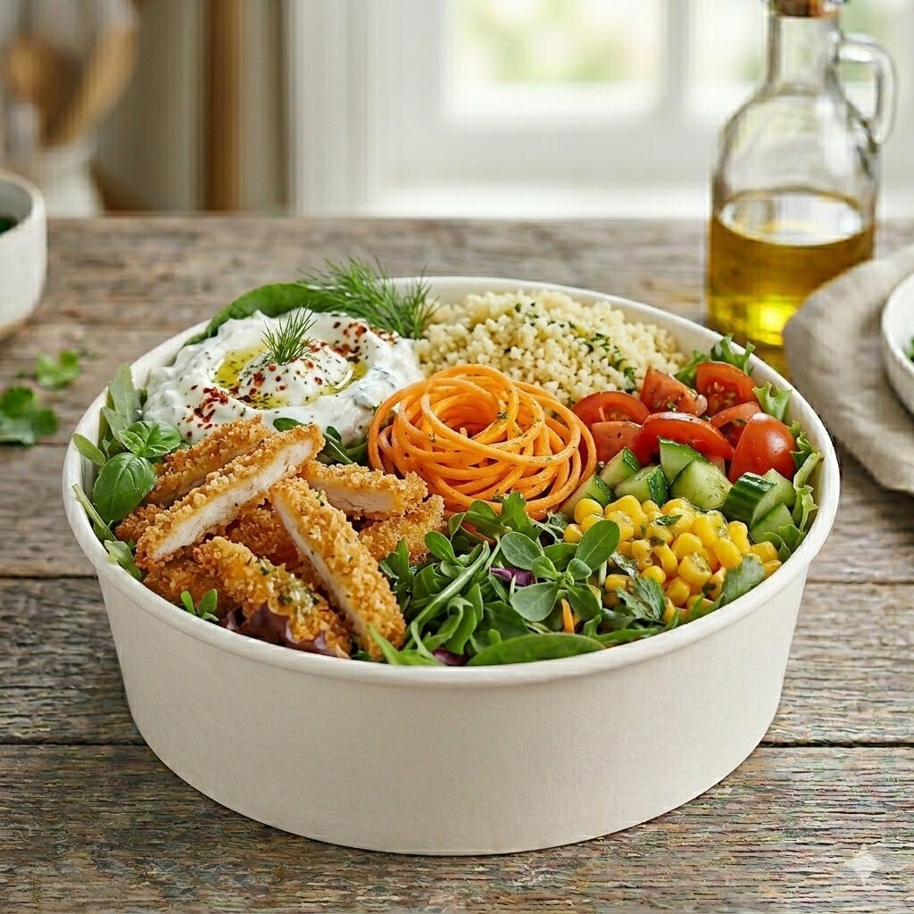 Çıtır Tavuk & Haydari Bowl