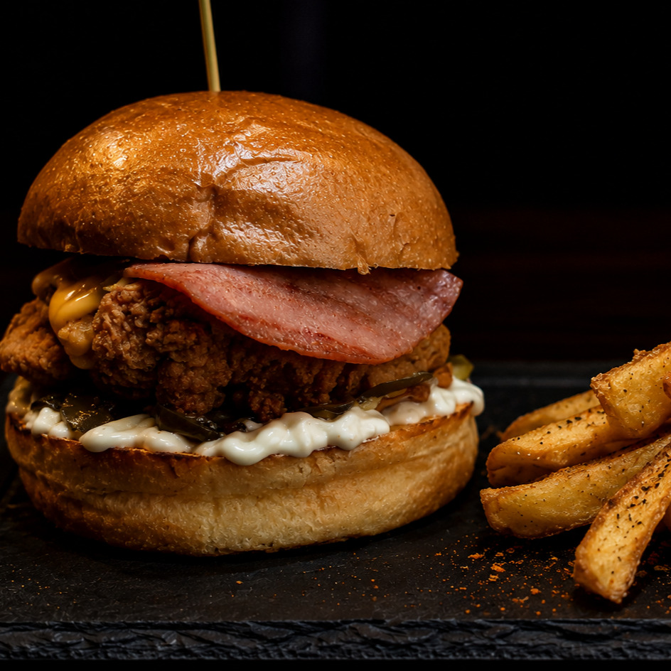 Crispy Chicken Special Burger