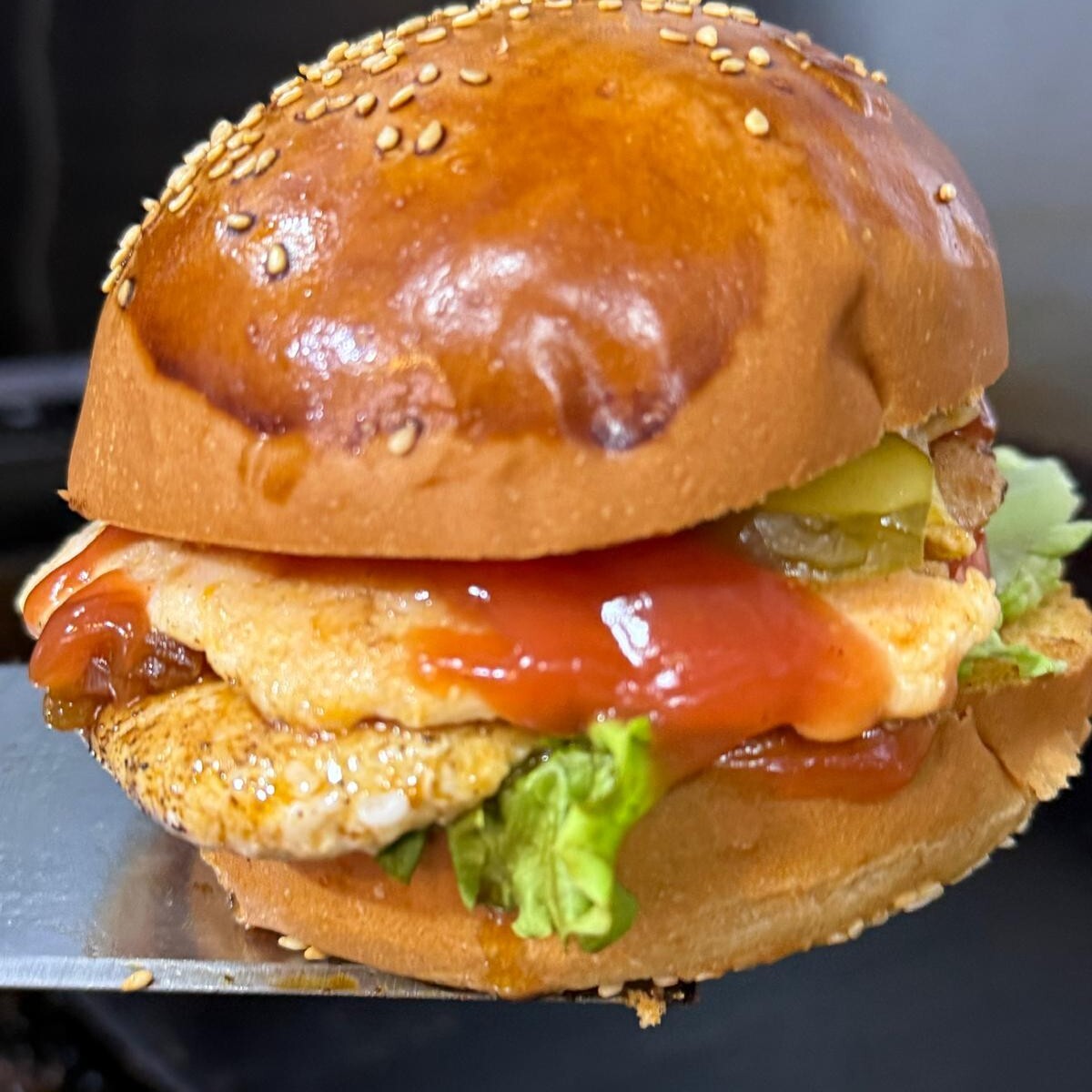 Smash Burger Menü (Tavuk Burger)