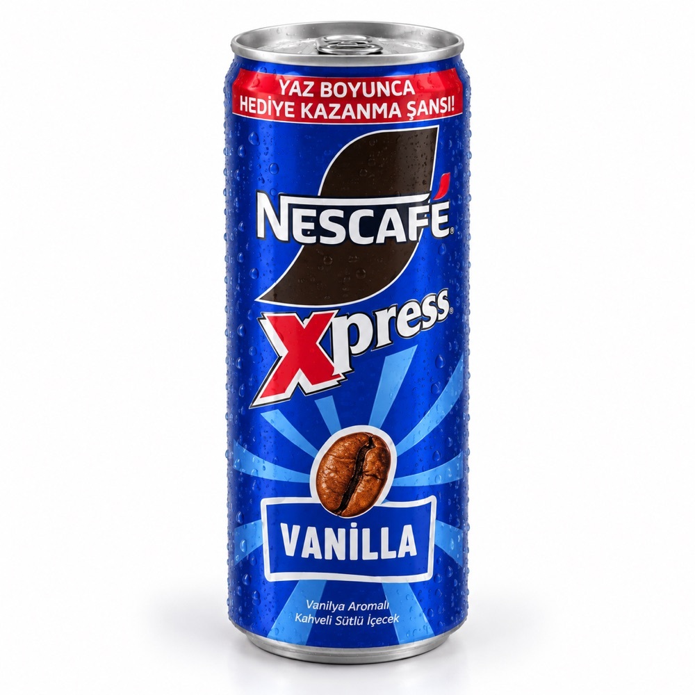 Nescafe Xpress Vanilya Aromalı Kahve (250 ml)