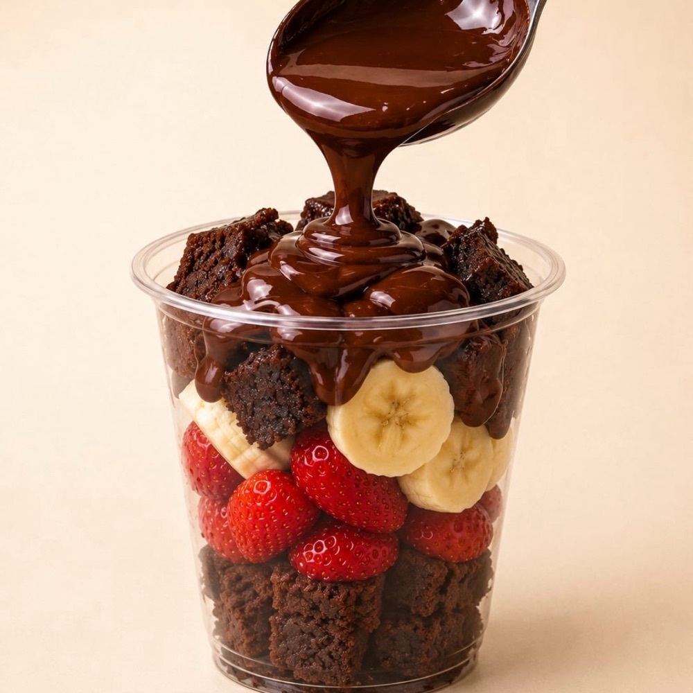 Çilek Muz BROWNİ Çikolata
