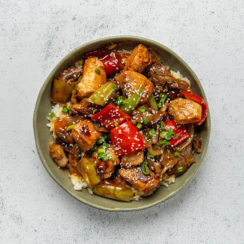Korean Spicy Chicken (1185,12 KCal)