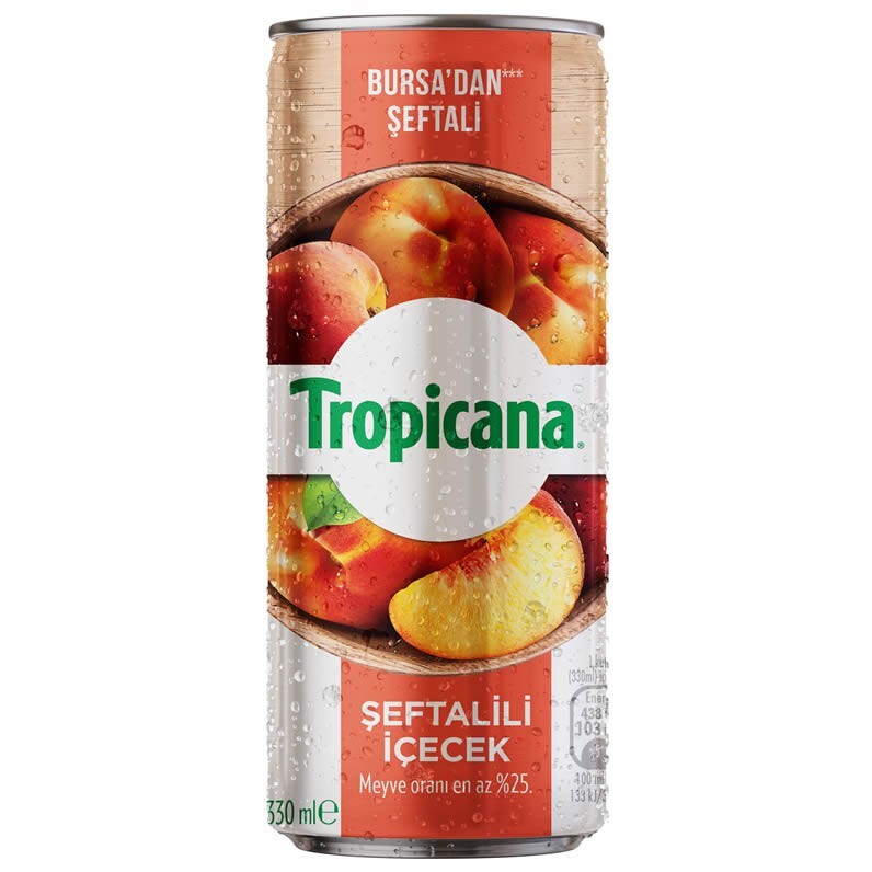 Tropicana Şeftali (330 Ml)