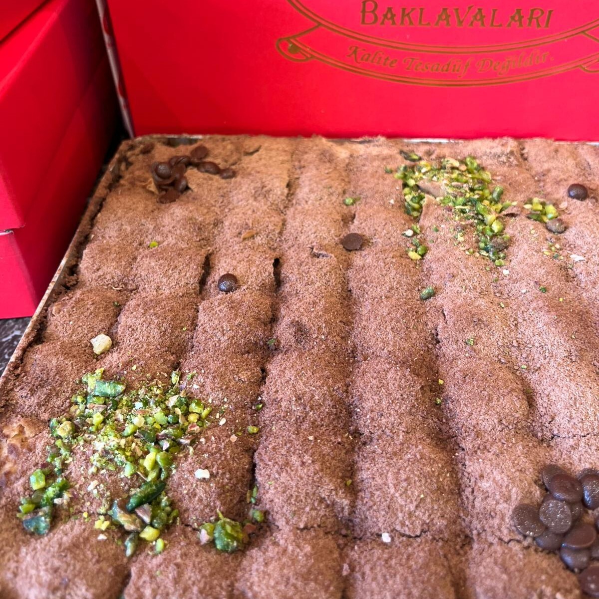 Fıstıklı Soğuk Baklava 1 Kg
