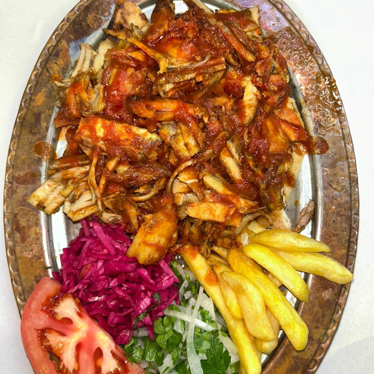 Dürümland Tavuk İskender Menü
