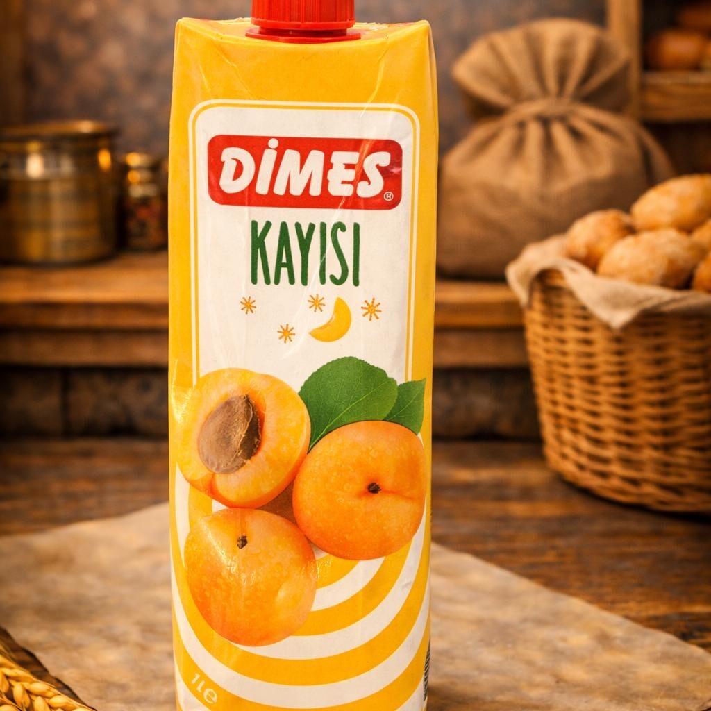 Dimes Kayısı Meyve Suyu 1 Litre