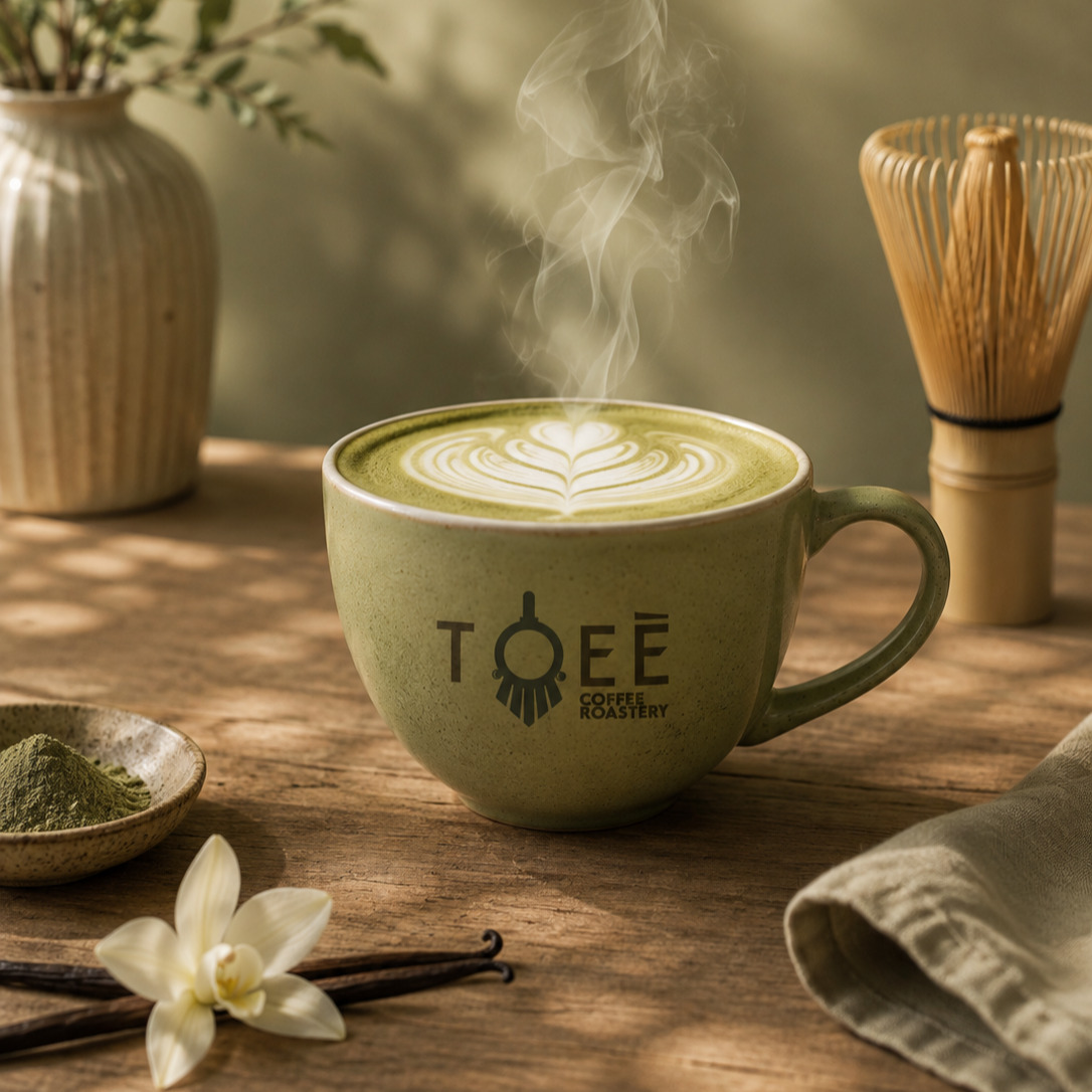 Vanilla Matcha Latte (16 oz)