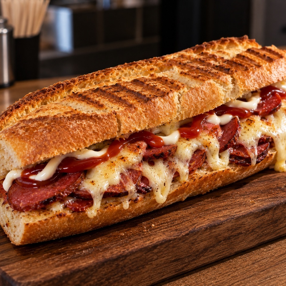Baget Karışık Tost