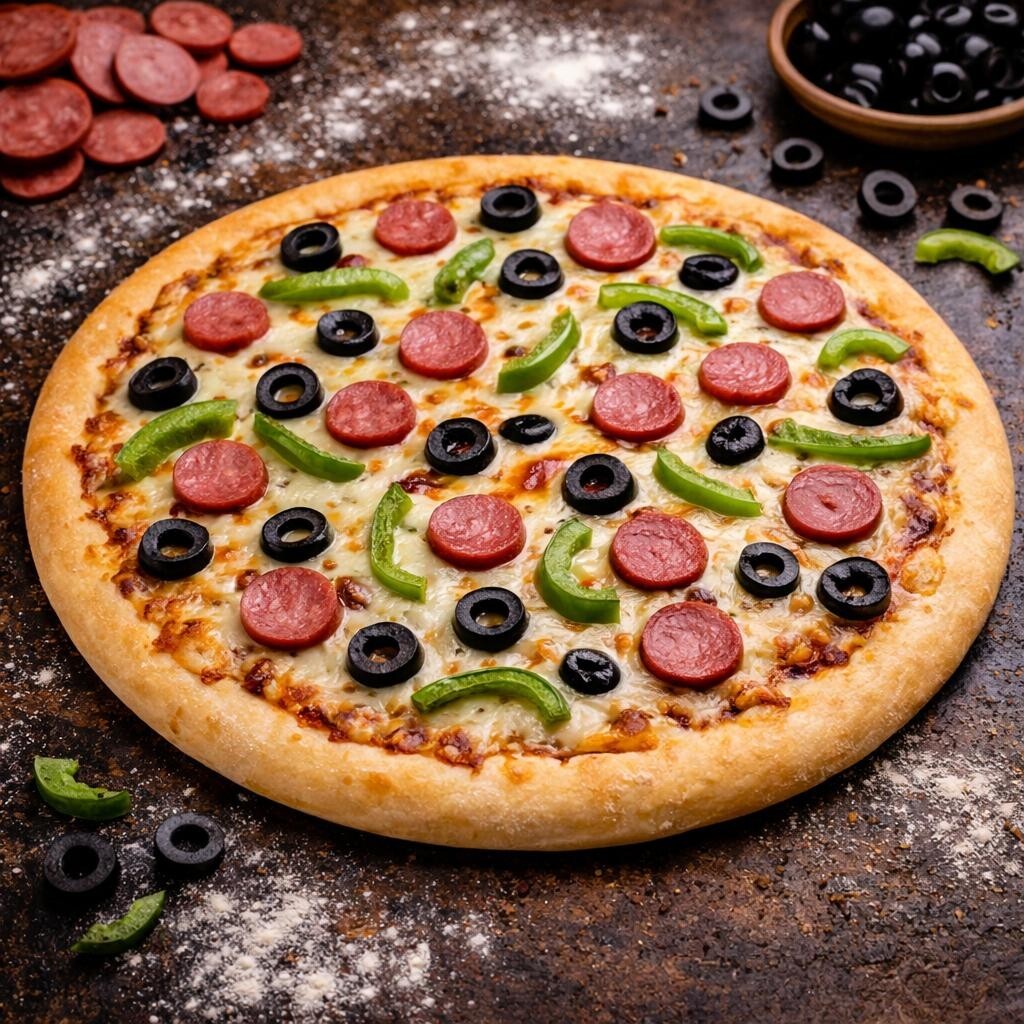Klasik Sosisli Pizza (Orta)