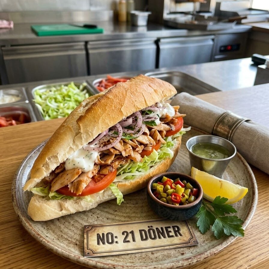 Tavuk Döner Ekmek Arası