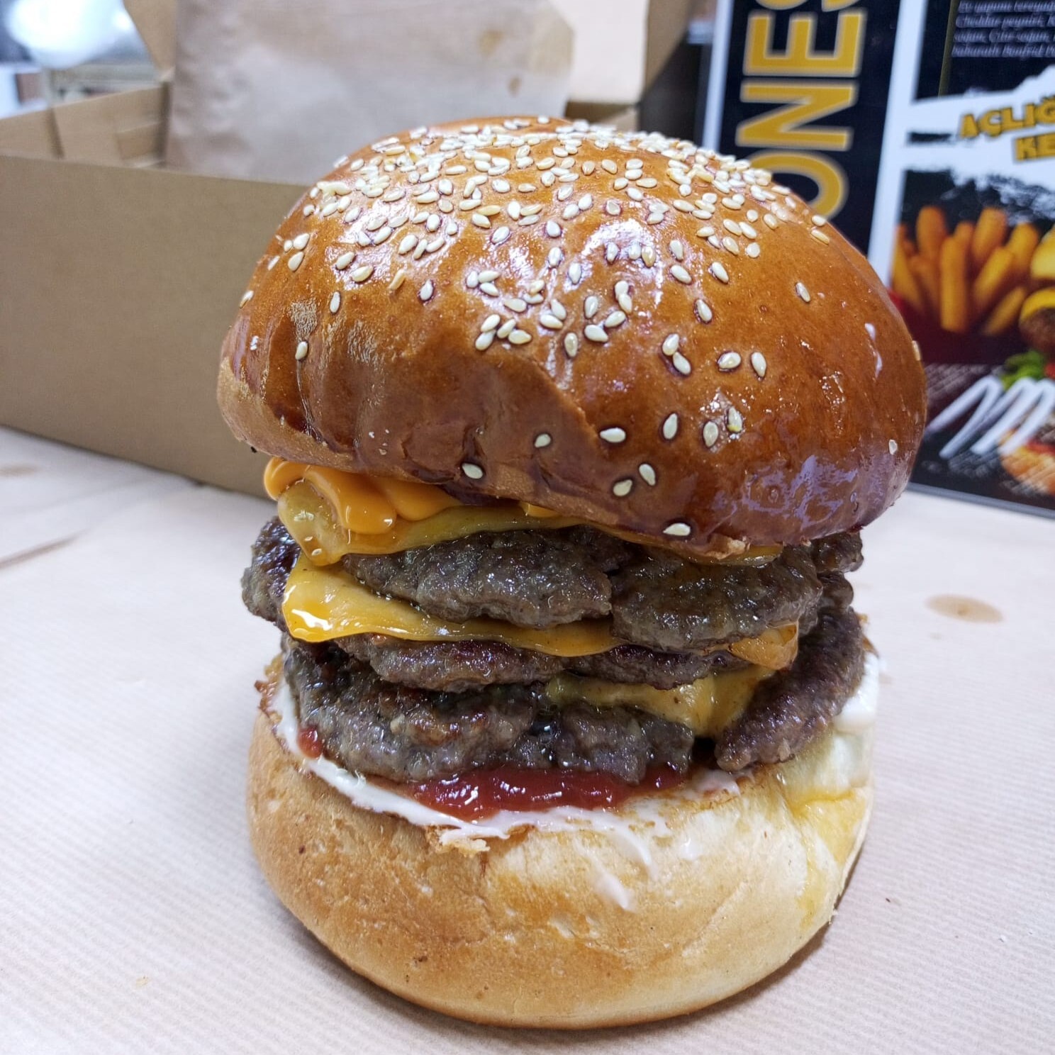 Big Ones Trible Burger