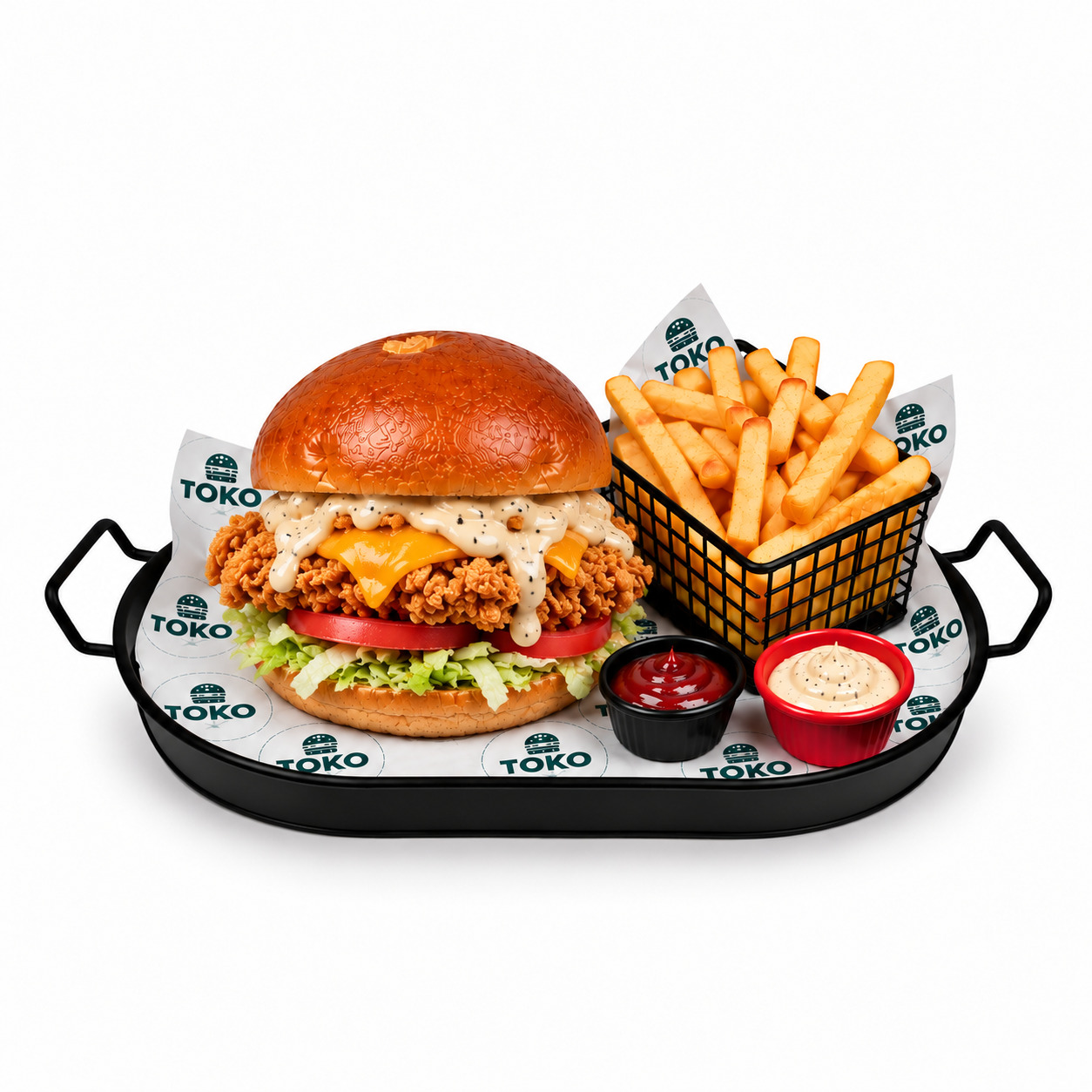 Toko Truffle Tavuk Burger