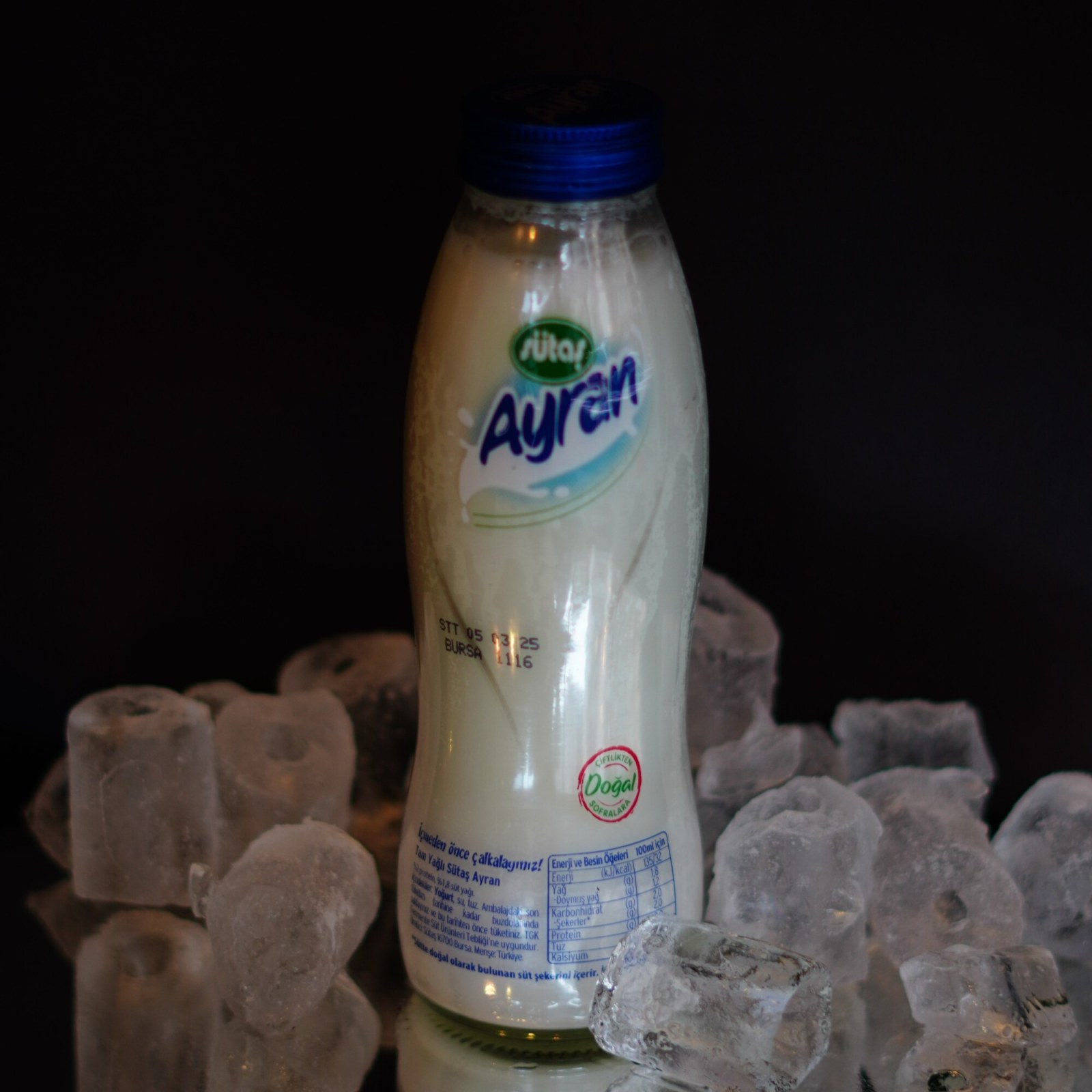 Sütaş Cam şişe Ayran (300ml)