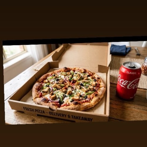 Karışık Pizza + 330 ml Coca Cola