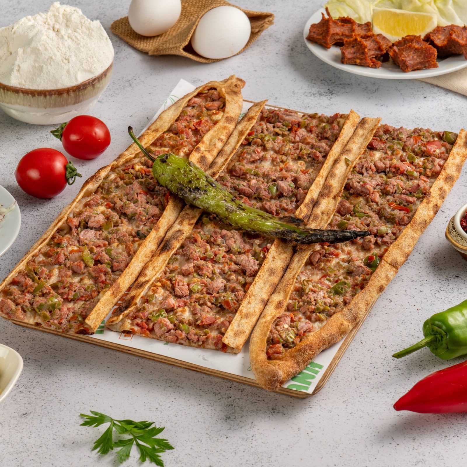 Kuşbaşılı Pide