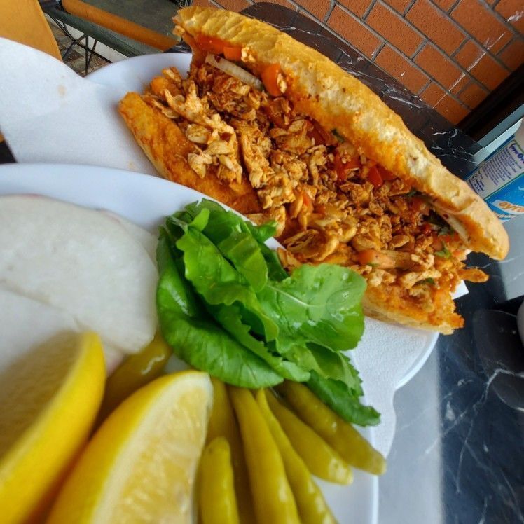 6lı Tavuk Ekmek Tantuni Menü