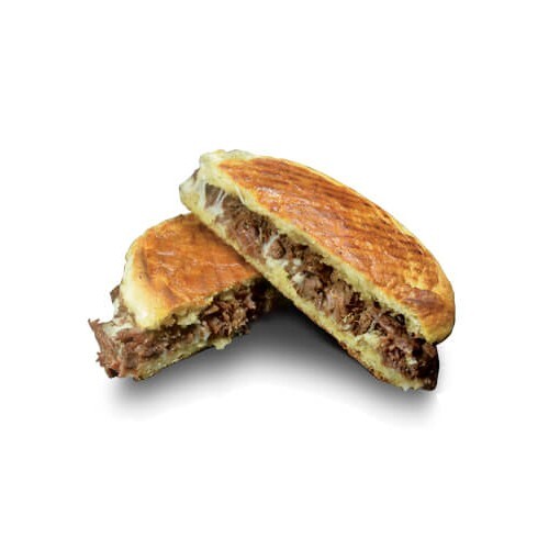 Kavurmalı + Kaşarlı Tost (Bazlama Ekmeği)
