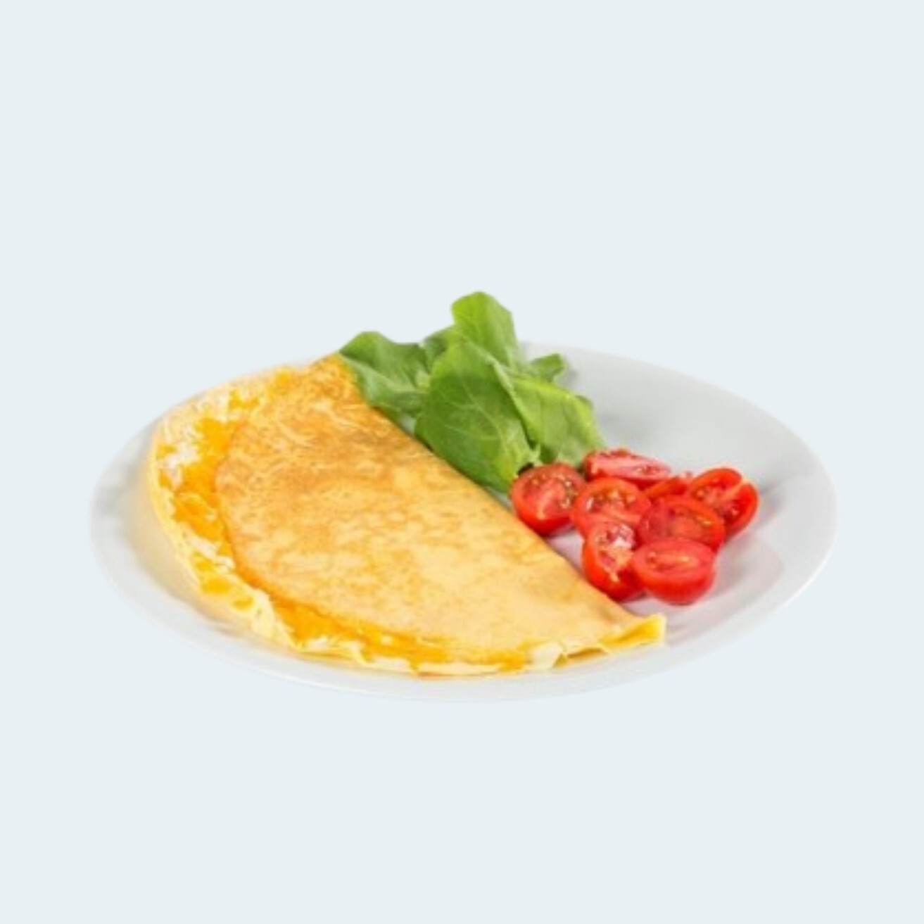 Cheddar Peynirli Mantarlı Omlet