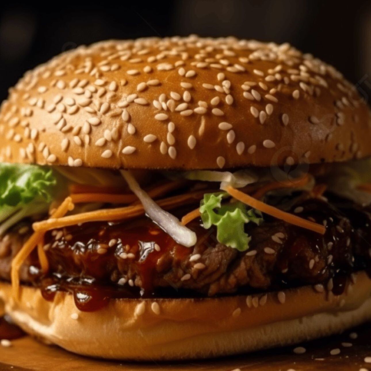 Barbekü Soslu Tavuk Burger