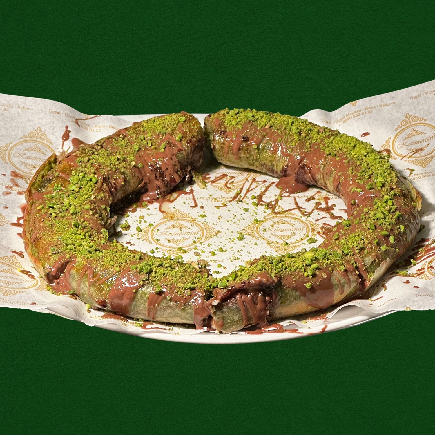 Çikolatalı Simit Katmer (2 Kişilik)