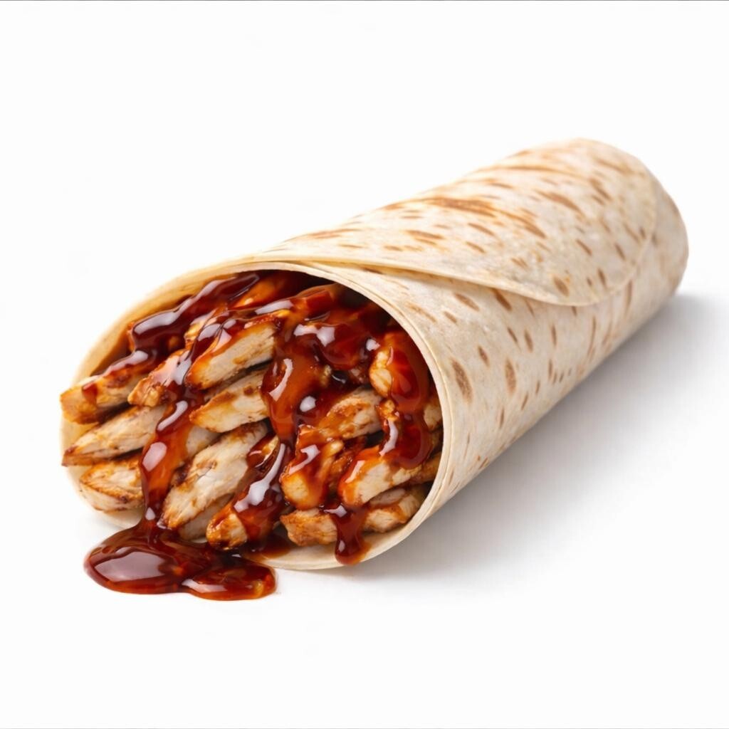 Barbekü Soslu Tavuk Döner Dürüm
