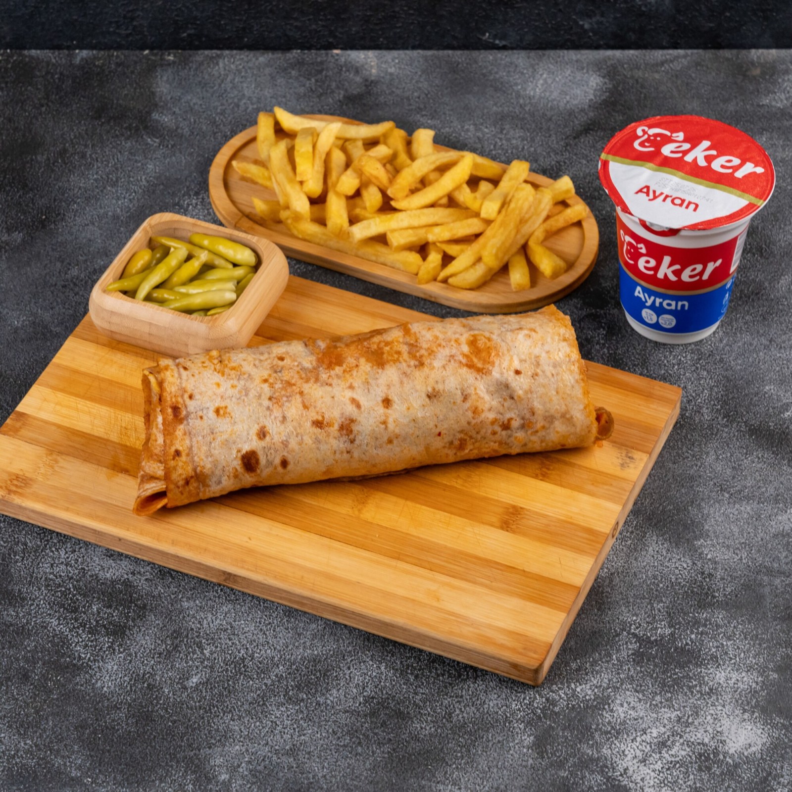 Pehlivan Tavuk Döner Dürüm Menü