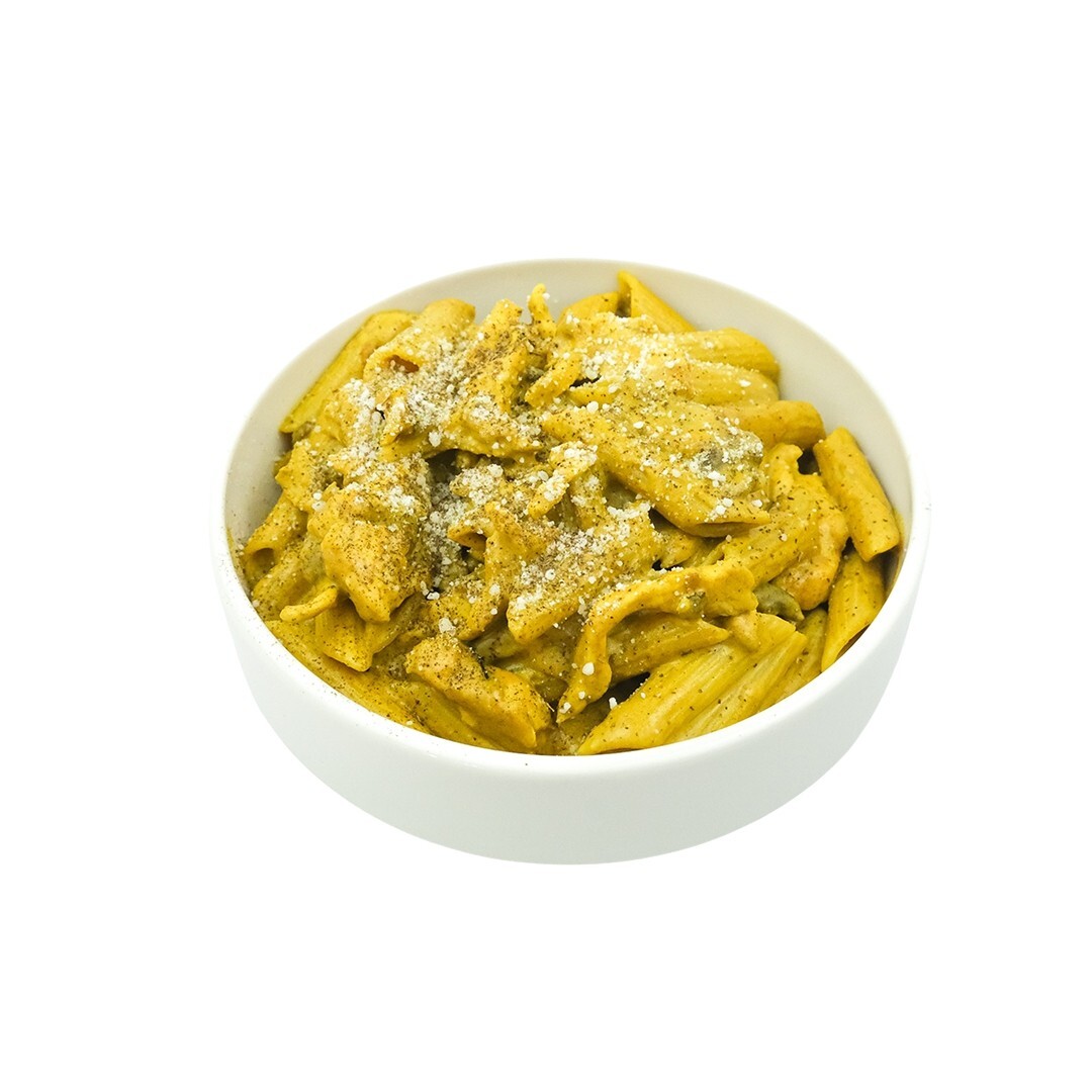 Köri Tavuklu Penne