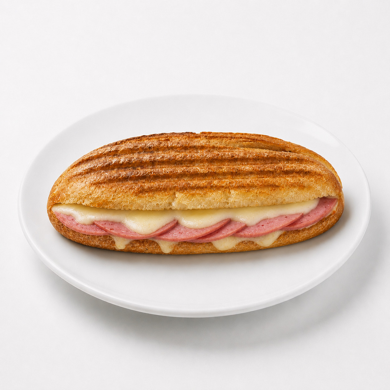 Salamlı Kaşarlı Tost