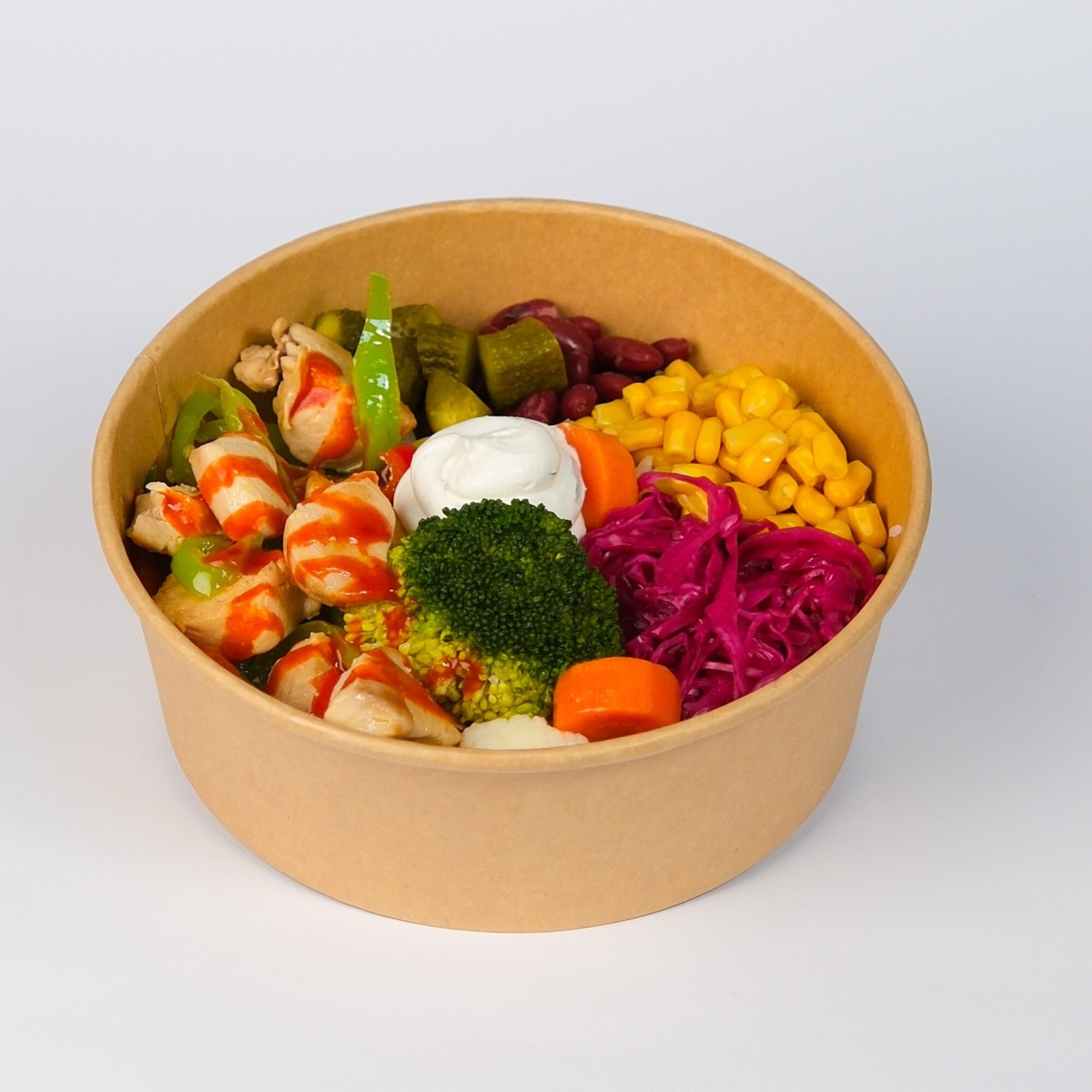 Acı Soslu Tavuk Bowl