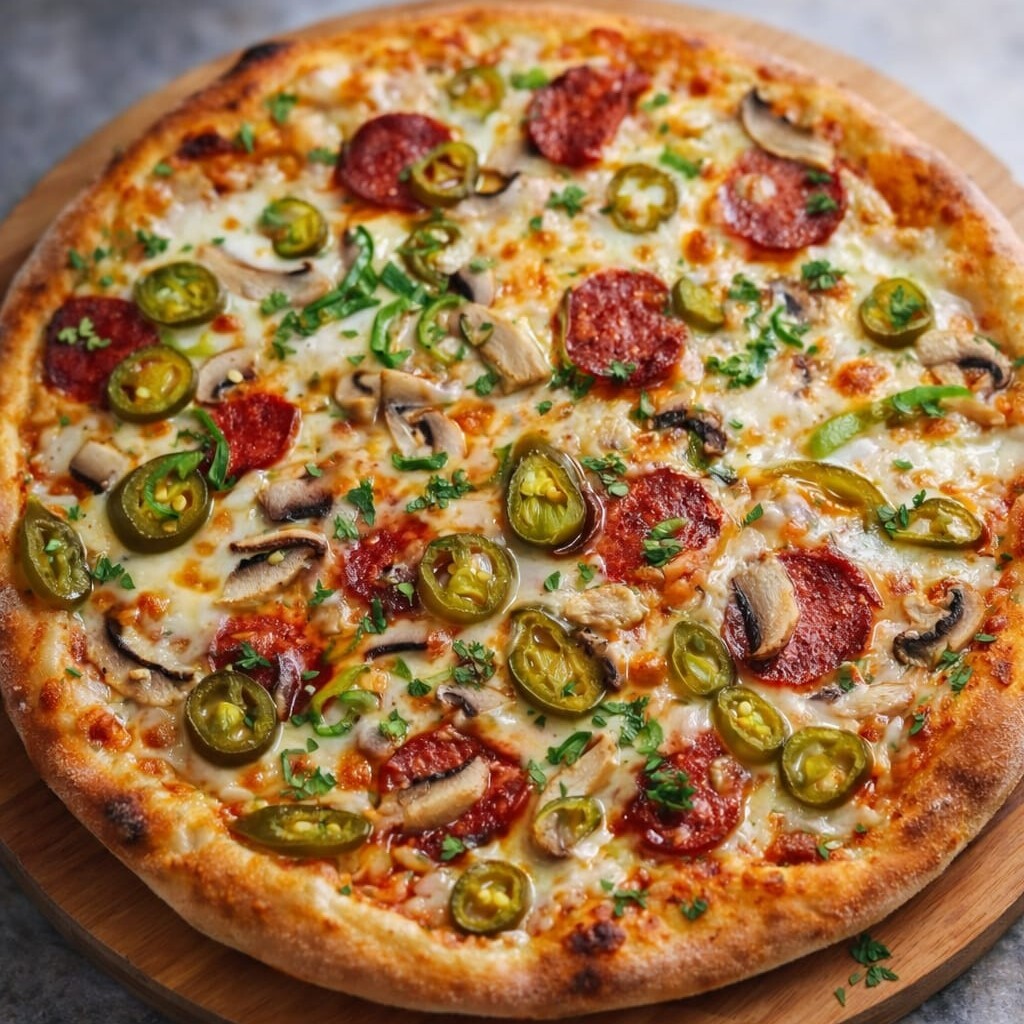 Mexicano Pizza acılı (Büyük Boy)
