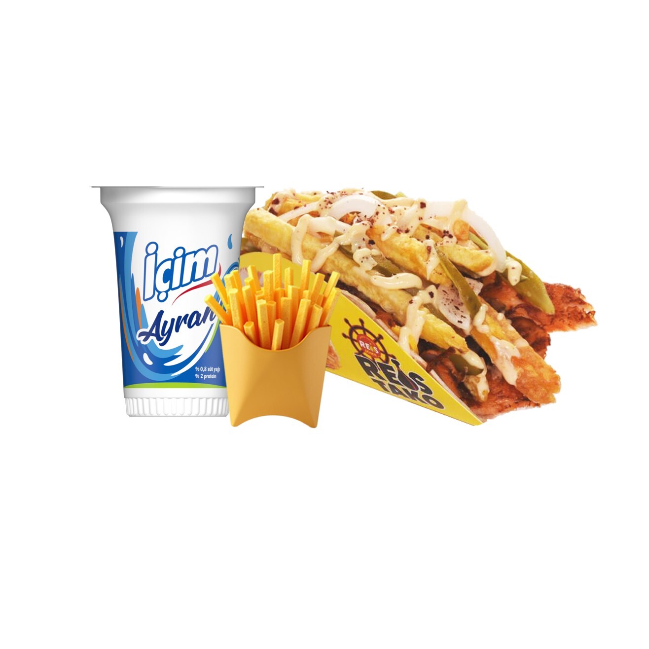 Tako Menü (Tavuk Döner)
